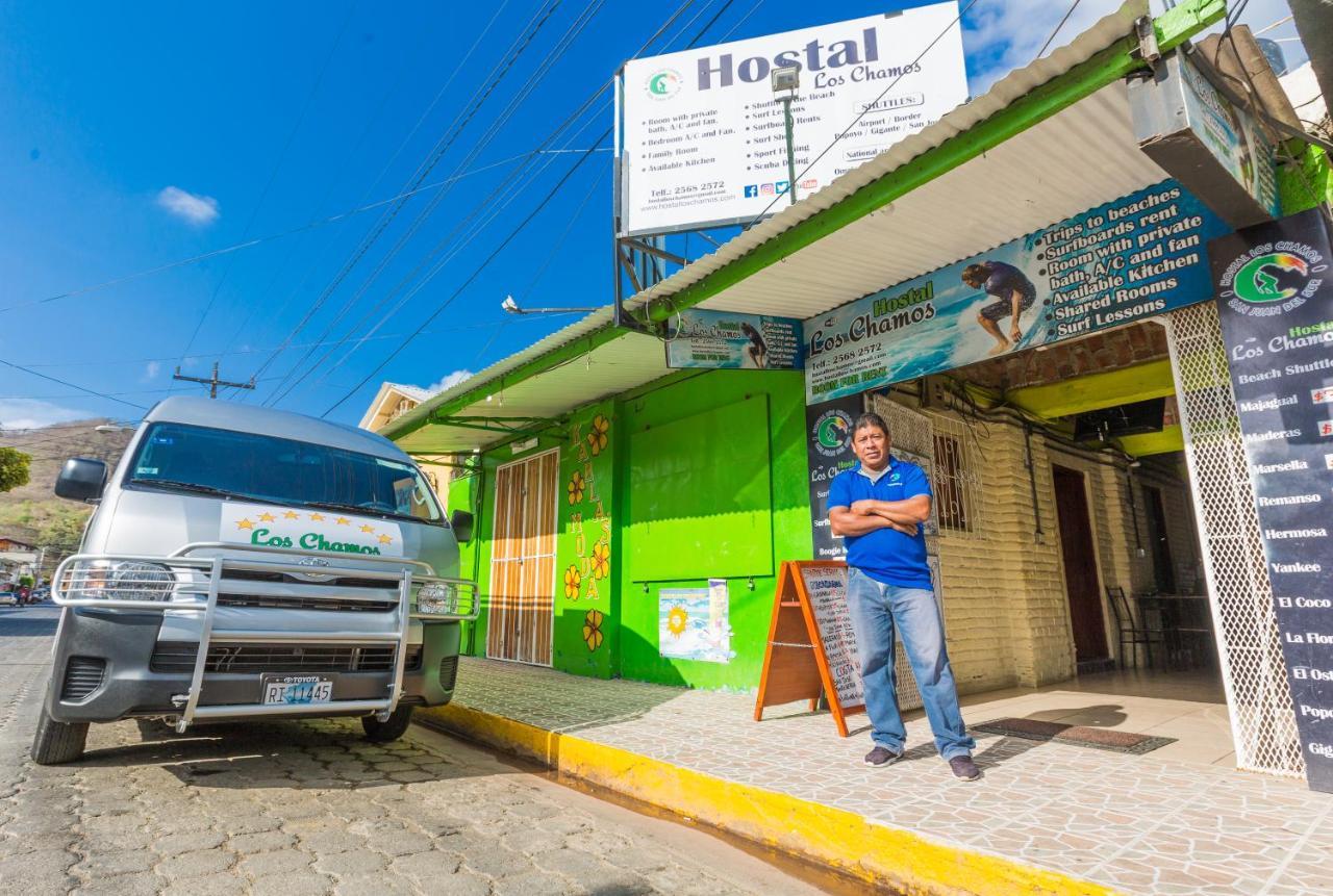 Hostal Los Chamos San Juan del Sur Buitenkant foto