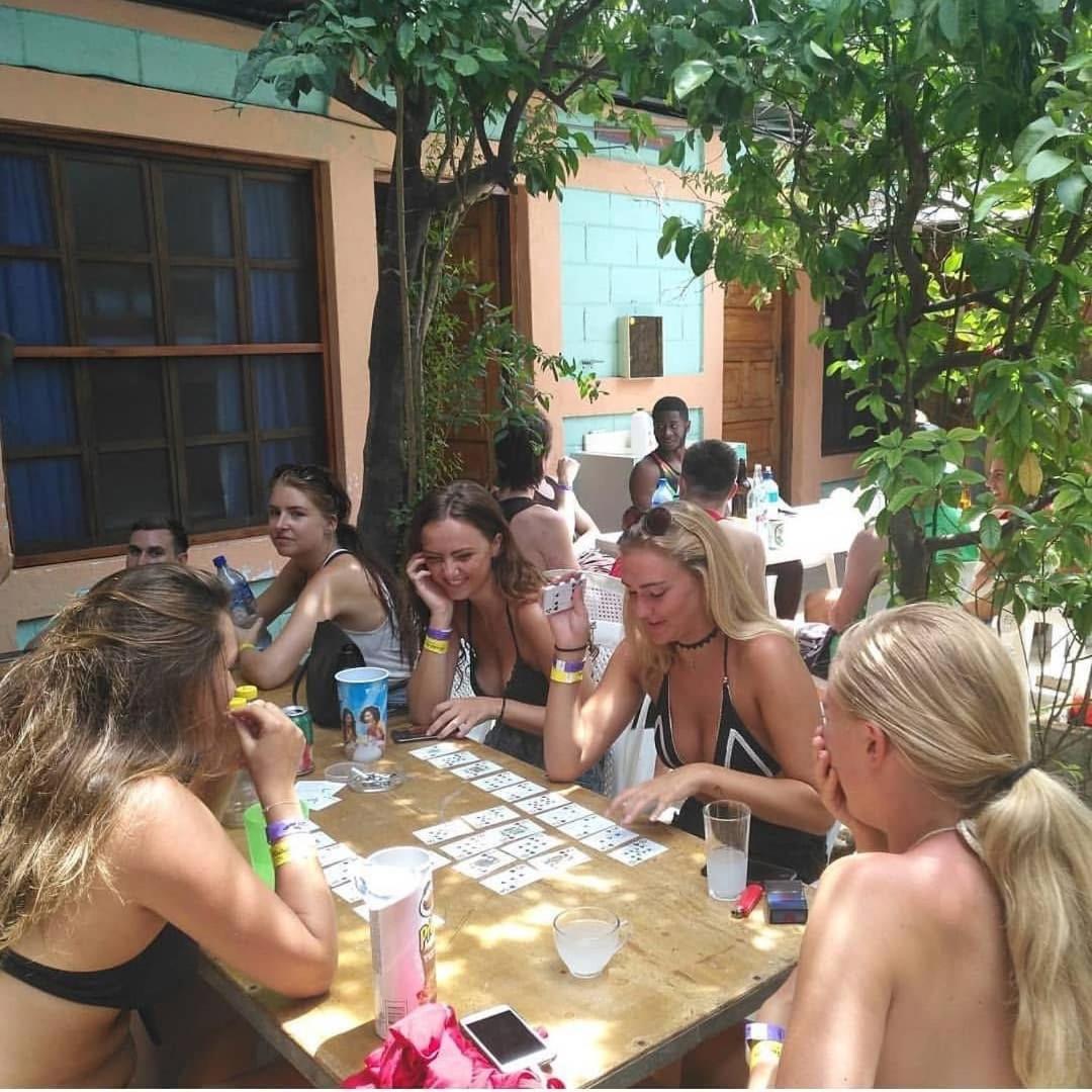 Hostal Los Chamos San Juan del Sur Buitenkant foto