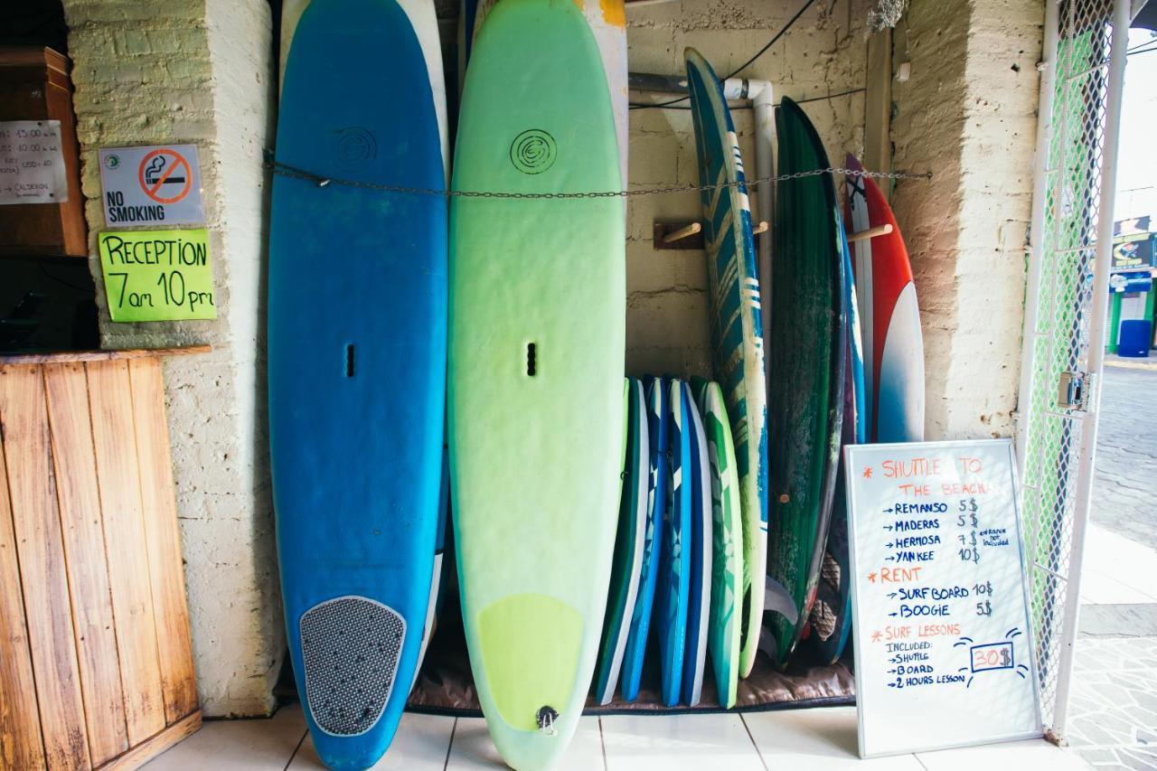 Hostal Los Chamos San Juan del Sur Buitenkant foto